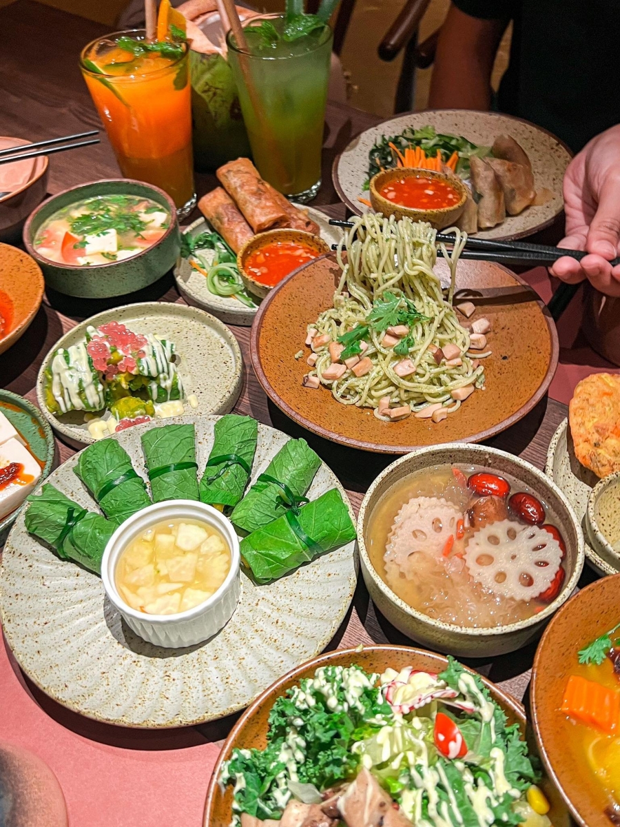 Top 20 nhà hàng chay - quán buffet chay ngon - đẹp của Hà Nội - Ảnh 10