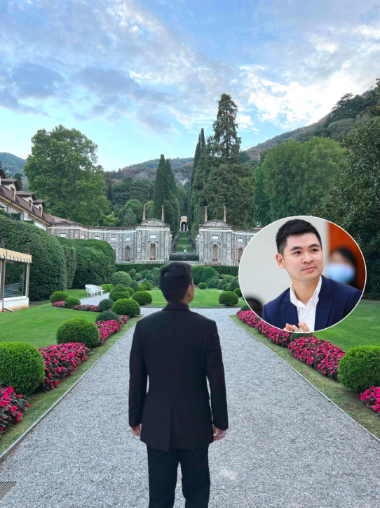 Đỗ Mỹ Linh bị nghi sang nước ngoài chụp ảnh cưới cùng bạn trai Đỗ Vinh Quang.