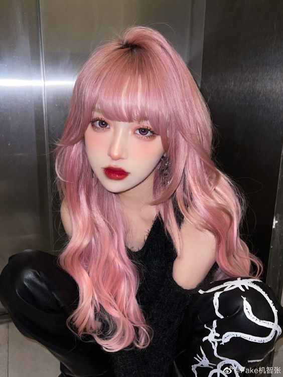 Màu tóc hồng