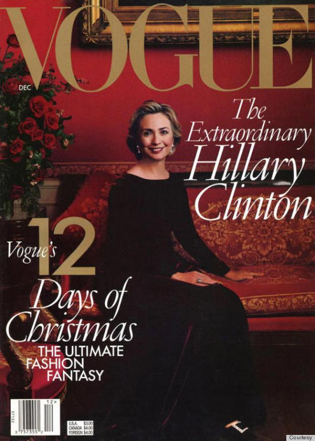 Bà Hillary Clinton xuất hiện trên tờ tạp chí danh tiếng.