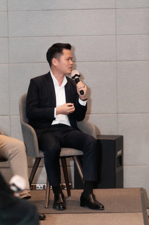 CEO Châu Lê khéo léo trả lời câu hỏi về ý nghĩa nhan đề phim điện ảnh 'Giao lộ 8675'
