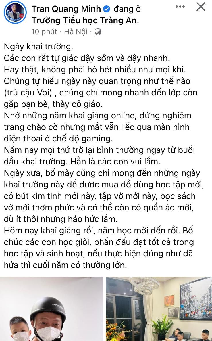Sao Việt nô nức đăng ảnh ngày khai giảng: Đỗ Thị Hà lộng lẫy, Bảo Thanh nhắn nhủ con trai xúc động - Ảnh 8