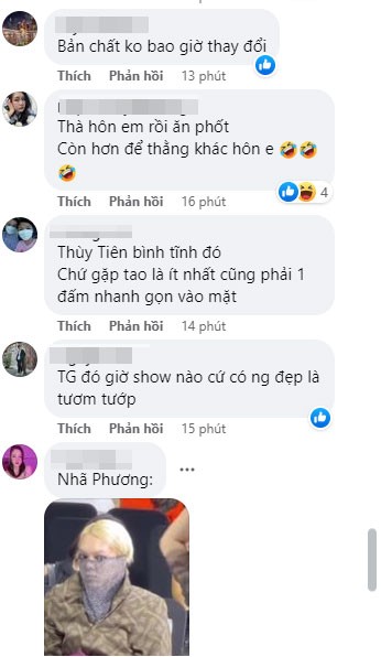Trường Giang thơm má Hoa hậu Thùy Tiên ngay trên sóng truyền hình - Ảnh 11