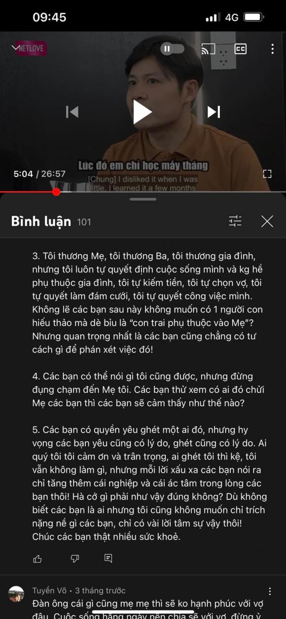 Bình luận của Nguyễn Văn Chung