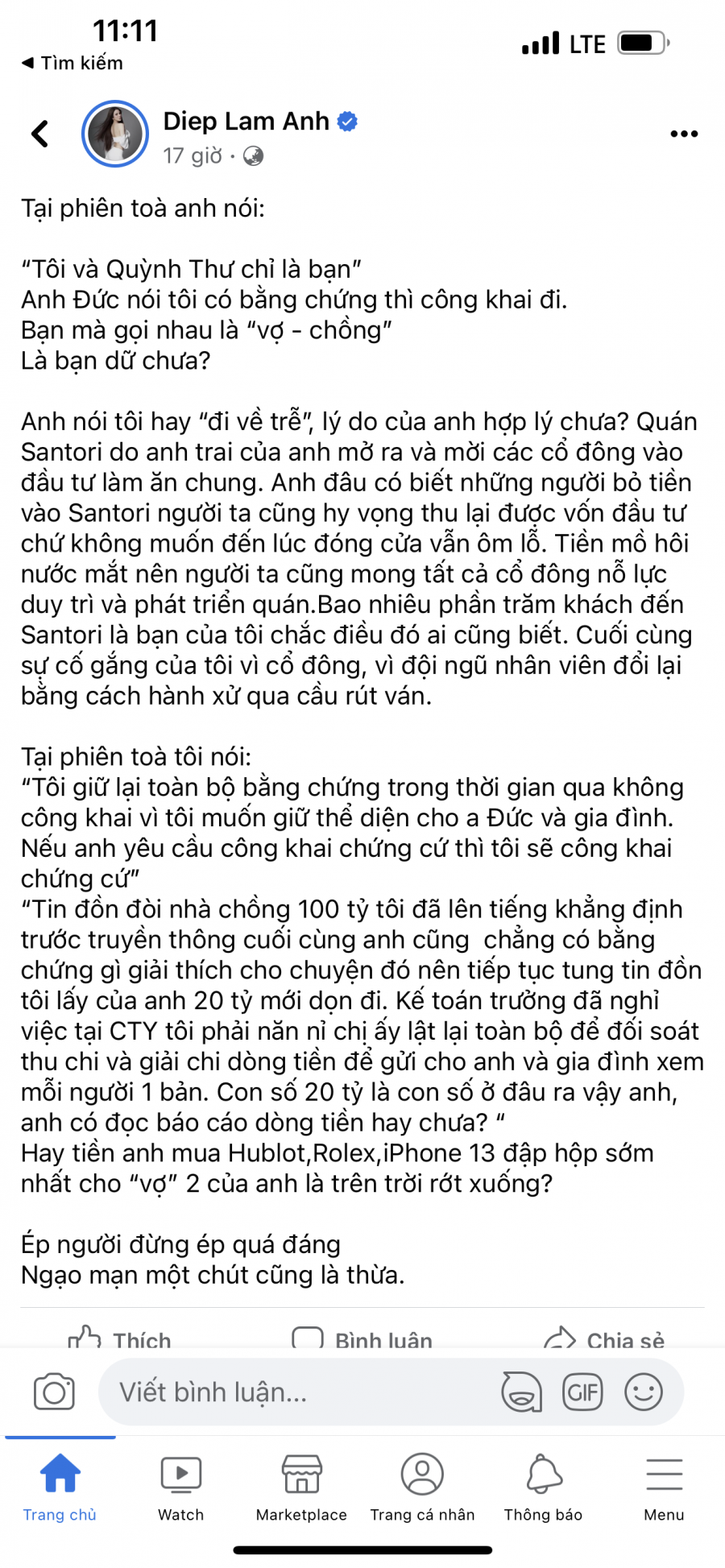 Nguồn: FBNV
