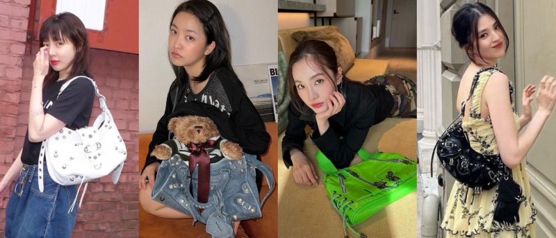 Từ những cô nàng điệu đà như Yeri, Han So Hee cho đến cá tính như HyunA, Sandara Park đều có trong tay mẫu túi độc đáo này