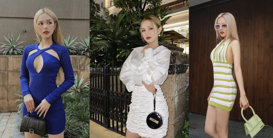 Cô nàng sở hữu nhiều túi đến từ các thương hiệu xa xỉ như Gucci, Balenciaga, Jacquemus...