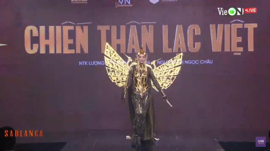 Những bộ cánh ấn tượng trong đêm Trình diễn Trang phục Dân tộc tại Miss Universe Việt Nam 2022 - Ảnh 17