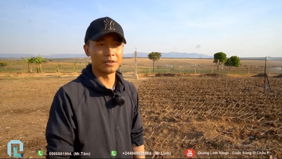 Quang Linh Vlogs mua 14ha đất hoang, dành 2 tháng cải tạo làm trang trại với ước mơ lớn ở Angola - Ảnh 6