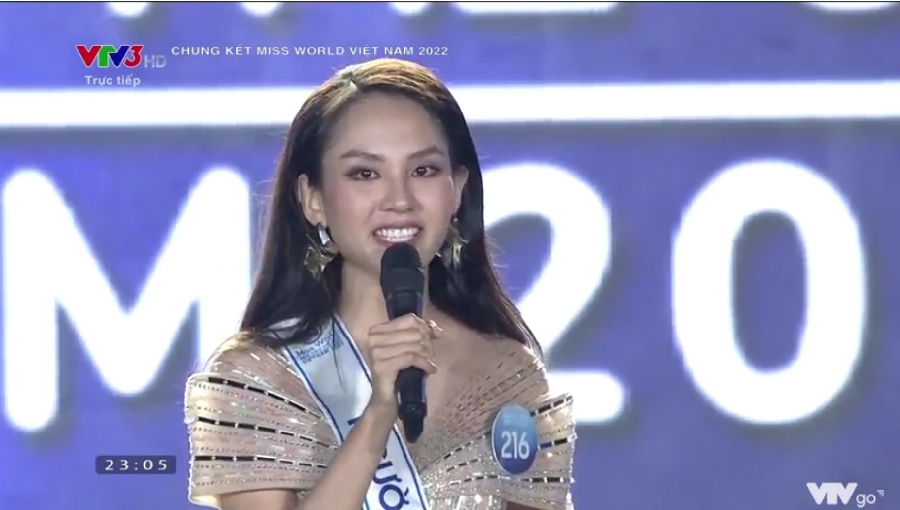  Huỳnh Nguyễn Mai Phương - gia sư con trai Lệ Quyên đăng quang Miss World Vietnam 2022 - Ảnh 1