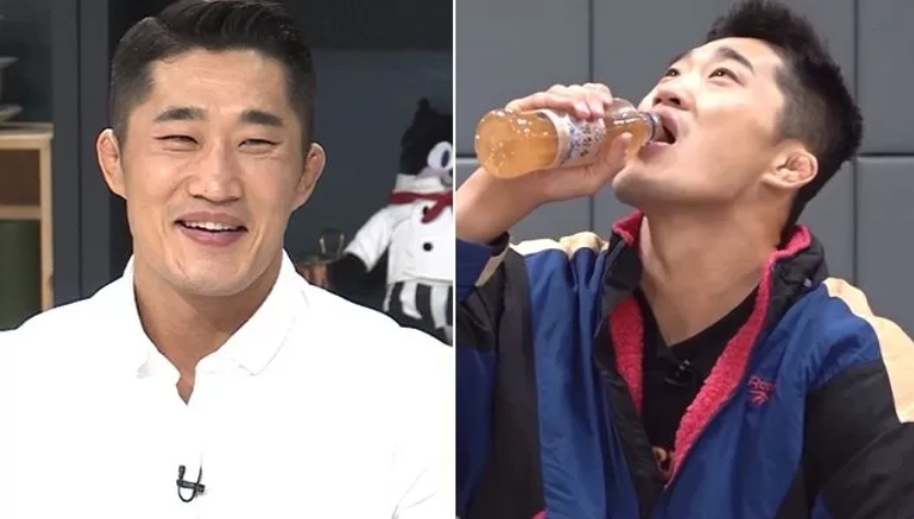 Kim Dong Hyun chia sẻ nước quế chính là bí quyết ăn kiêng của mình.