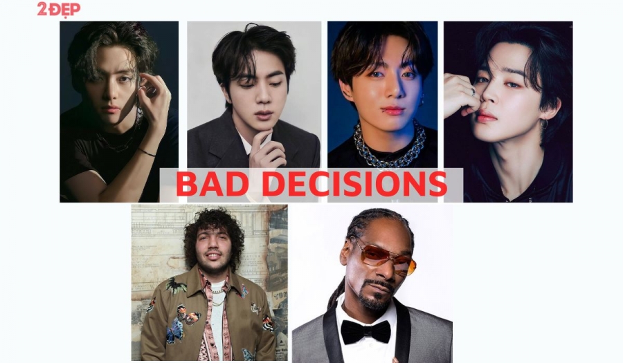 BTS 'tách lẻ' hợp tác với Benny Blanco, Snoop Dogg trong Bad Decisions