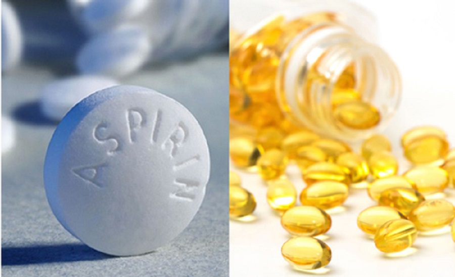 Chăm sóc da bằng vitamin E và aspirin
