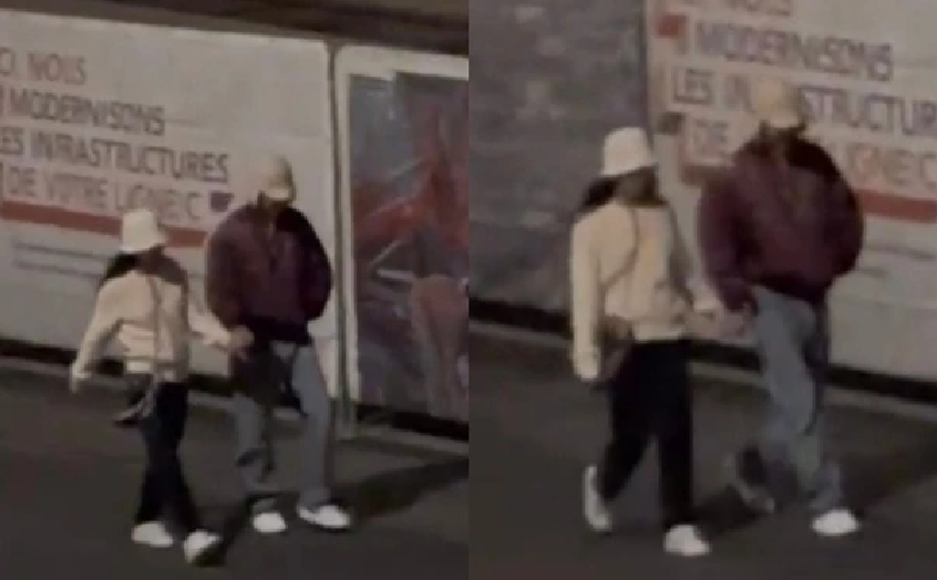Vào tháng 5 vừa qua, netizen chấn động trước đoạn clip cặp đôi dắt tay nhau đi dạo ở Paris, Pháp. Đi sau họ còn có những người quản lý