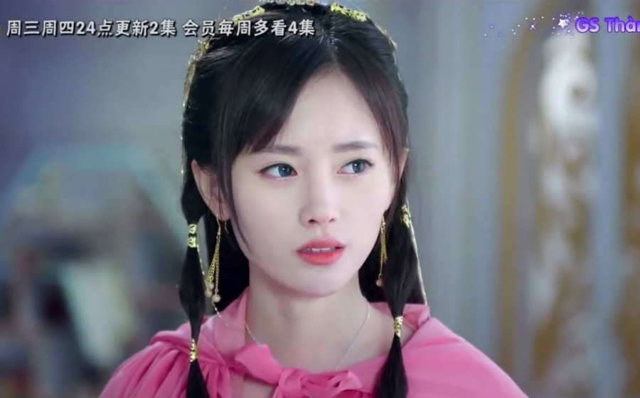 Cúc Tịnh Y vào vai quận chúa Tuyết Phi Sương trong phim 'Cửu Châu Thiên Không Thành'.