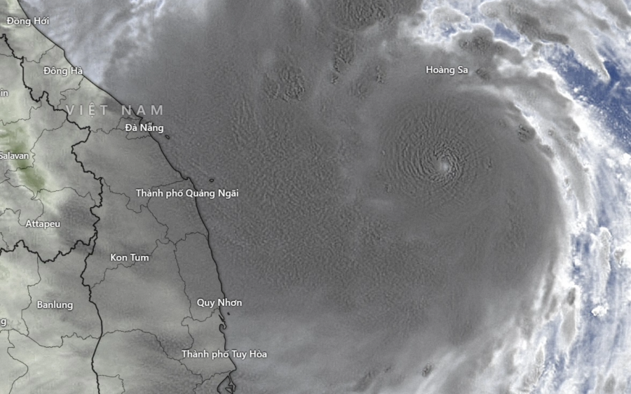 Bão Noru được dự đoán là cơn bão mạnh nhất từng đổ bộ vào đất liền nước ta.