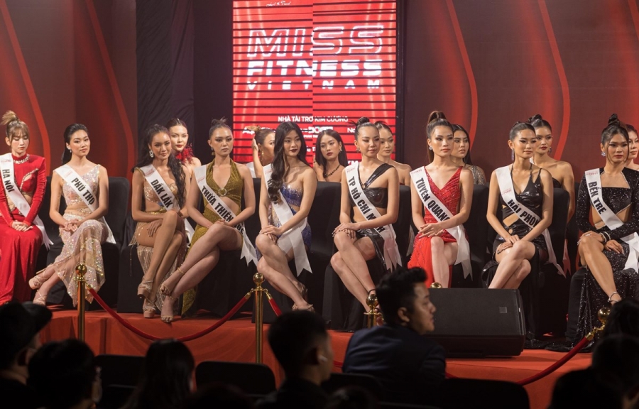 Lê Bống đùi ếch, Thanh Tâm eo bánh mì trong vòng 2 Miss Fitness Vietnam 2022 - Ảnh 1