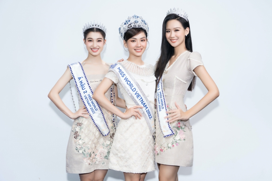 Top 3 Hoa hậu Thế giới Vietnam 2022 nhận được sự ủng hộ từ người hâm mộ nhan sắc.