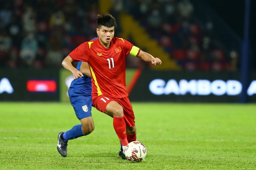 Nguyễn Văn Tùng U23 là ai? Ngôi sao ghế dự bị, ghi siêu phẩm trận U23 Việt Nam - Thái Lan - Ảnh 1