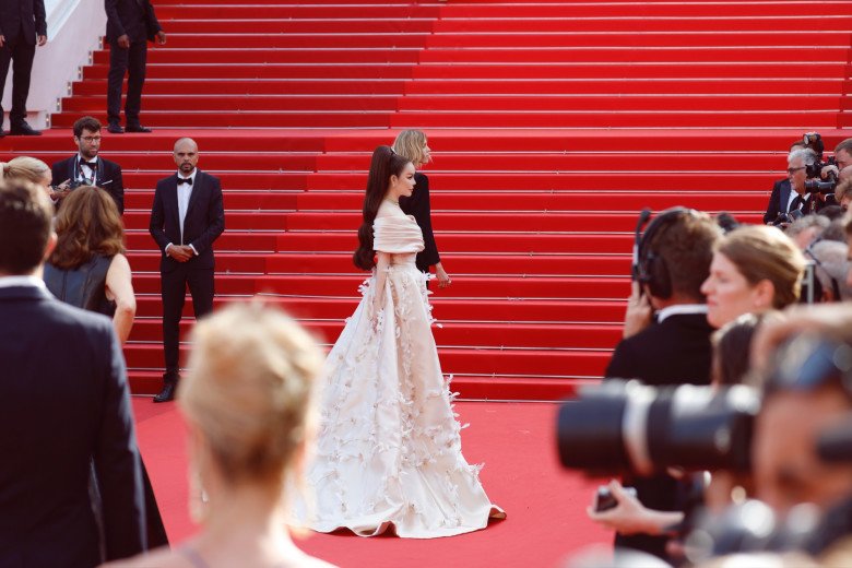 Lý Nhã Kỳ là khách mời của BTC, đến với Cannes 2022, 'bà hoàng kim cương' Vbiz đầu tư hơn 50 tỷ đồng. (Ảnh: Gettyimages)