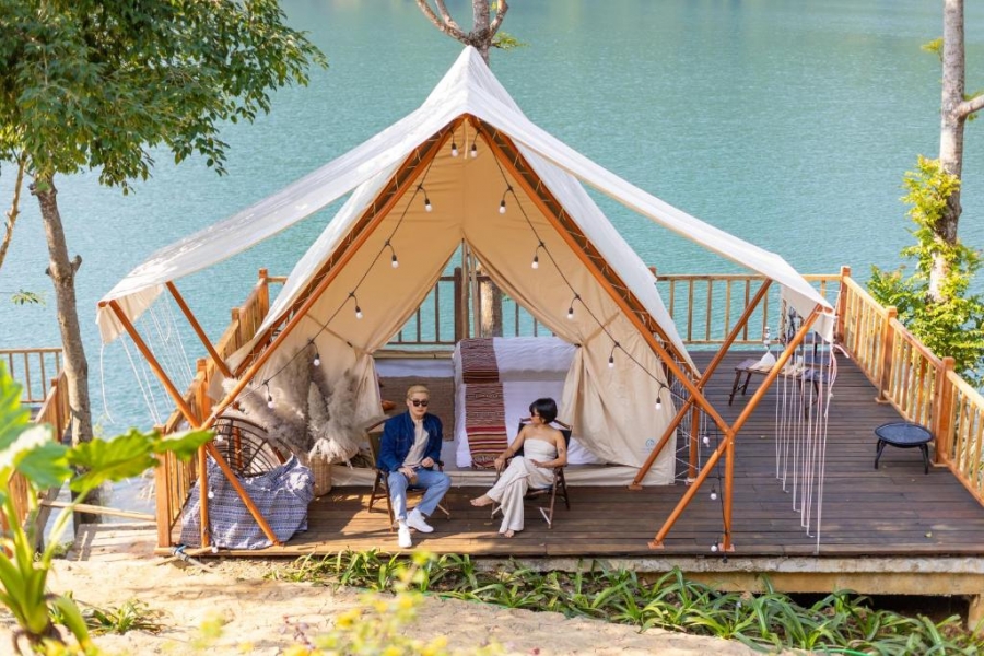 Vayang Retreat & Camping - đắm mình trong vẻ đẹp thiên nhiên tinh khiết của hồ Đà Bắc