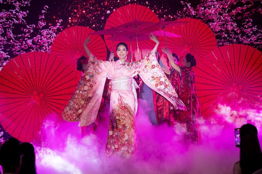 Phương Anh diện Kimono nhảy múa, được Giám đốc Truyền thông MI khen hết lời - Ảnh 3
