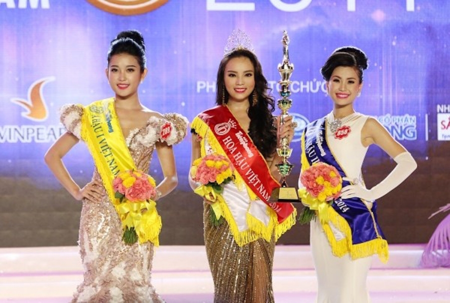 Á hậu Huyền My giành thành tích Á hậu 1 cuộc thi Hoa hậu Việt Nam 2014