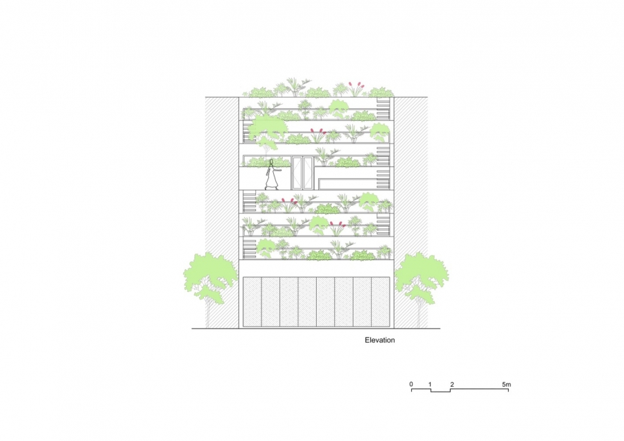 Ngôi nhà Hà Tĩnh biến mái nhà thành ruộng bậc thang để trồng cây, chỗ chill siêu xịn cho gia đình - Ảnh 29