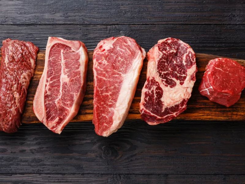 Chế độ ăn toàn thịt bò không có lợi cho sức khỏe