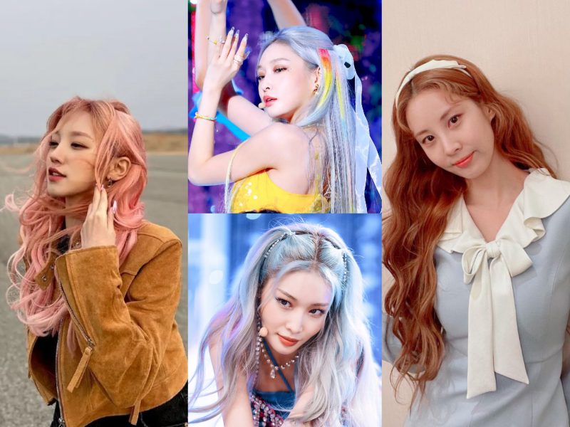 Với mái tóc sóng dài như nàng tiên cá, Seolhuyn, ChungA, Yuqi khiến fan hâm mộ phải thốt lên trước tạo hình như thiên thần