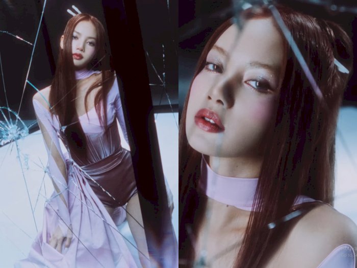 Lisa được ví như công chúa Nhật Bản trong hình ảnh teaser cho đĩa đơn PINK VENOM của BLACKPINK