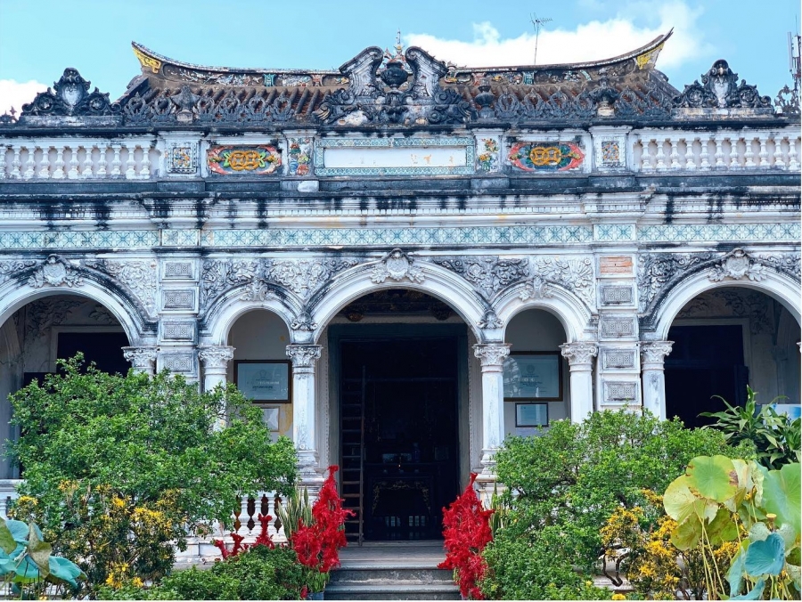 Nhà cổ Huỳnh Thuỷ Lê là một trong những ngôi nhà cổ nổi tiếng ở miền Tây. Ảnh: bell.beoo