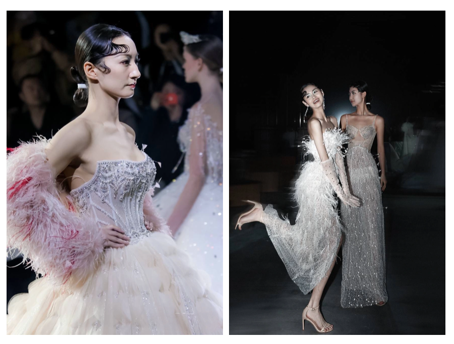NTK điểm xuyết thêm những mẫu váy cưới cắt khoét sexy, tạo phom 3D bồng bềnh... không chỉ dừng lại ở váy cưới, thiết kế còn là những mẫu đầm dạ hội phô diễn đường cong gợi cảm. Cùng xem lại những thiết kế được trình làng tại Shanghai Fashion Week vừa qua.
