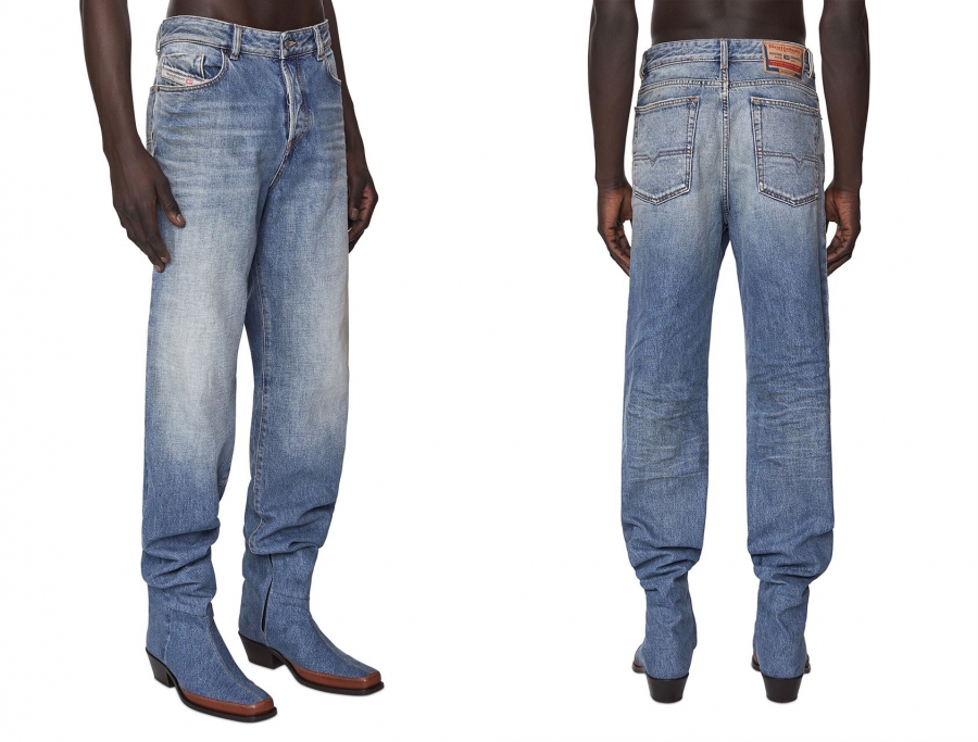 Người mua sẽ cực hời khi sở hữu được cả 1 chiếc quần jeans và đôi boots cá tính.