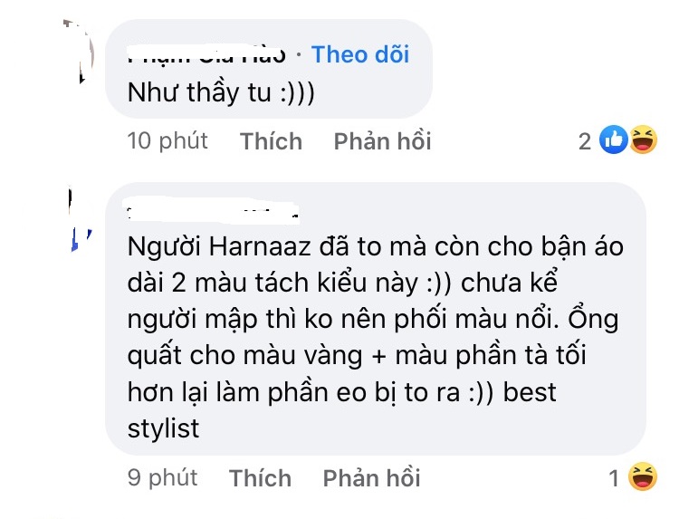 Hoa hậu Harnaaz Sandhu bị nhận xét 'như mẹ tui' khi mặc áo dài Việt Nam - Ảnh 7