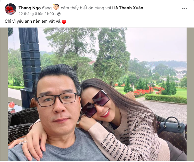 Hà Thanh Xuân tích cực chạy show, 'Vua cá Koi' biết ơn vợ không ngại vất vả khi cưới anh.