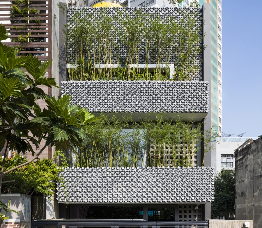 MM++ architects đã cố gắng để tạo nên một “Pattern House” kết hợp được những yếu tố thiên nhiên kết nối với con người.