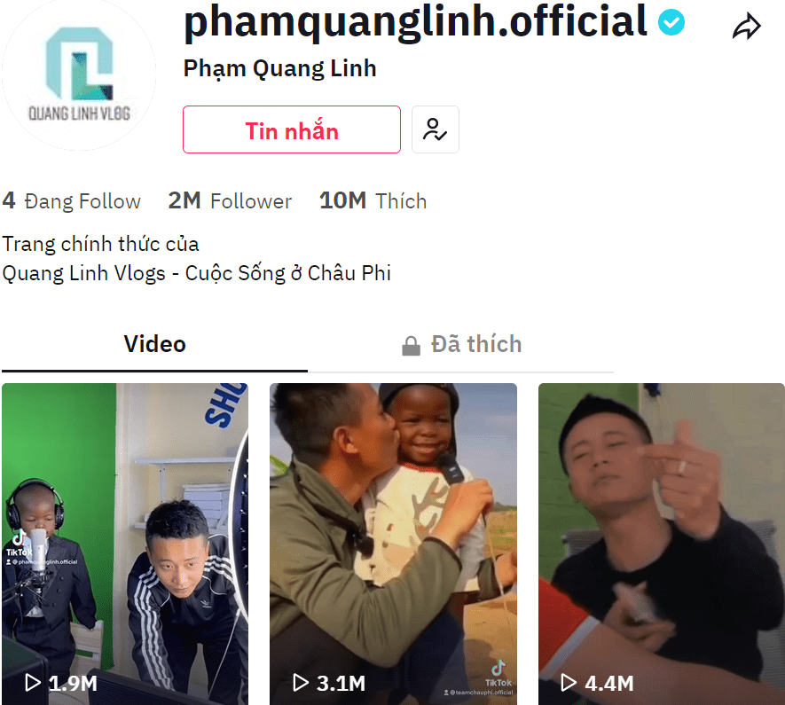 Quang Linh Vlogs khoe dùng App khi livestream TikTok, sự khác biệt khiến fan ngỡ ngàng - Ảnh 1