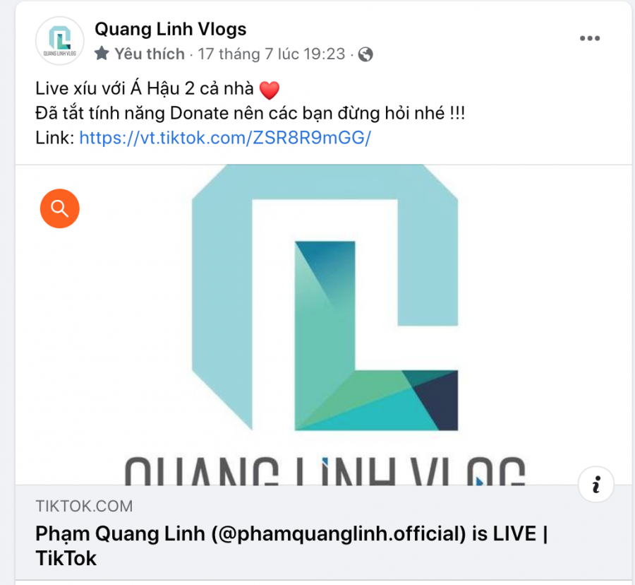 Kênh TikTok của Quang Linh Vlogs đạt 2 triệu followers chỉ sau 20 ngày lập, lượng like cực khủng - Ảnh 2