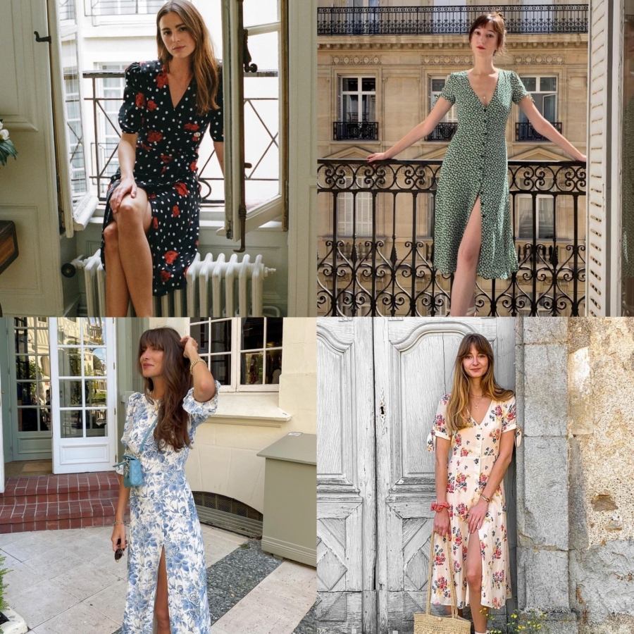 Váy xẻ tà chính là bảo chứng cho sự thanh lịch, quyến rũ và thời thượng bậc nhất của những quý cô nước Pháp, dù diện từ năm này qua năm khác vẫn không lo lỗi mốt.