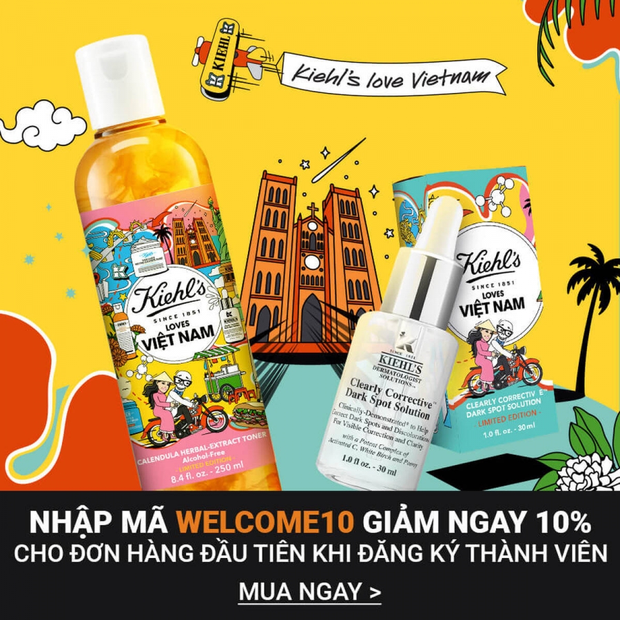 Kiehl's ra mắt cửa hàng trực tuyến đầu tiên tại Việt Nam