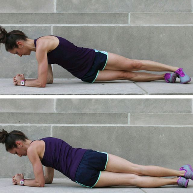 Plank xoay eo hông cũng là một động tác plank biến thể giúp giảm mỡ bụng, đặc biệt mỡ vùng eo và hông tức thì. 