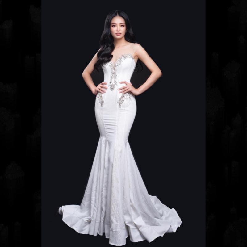 Bùi Khánh Linh - Hoa khôi Học viện Nông nghiệp mê bóng đá, đẹp như sao Hàn tại Miss World VN - Ảnh 15