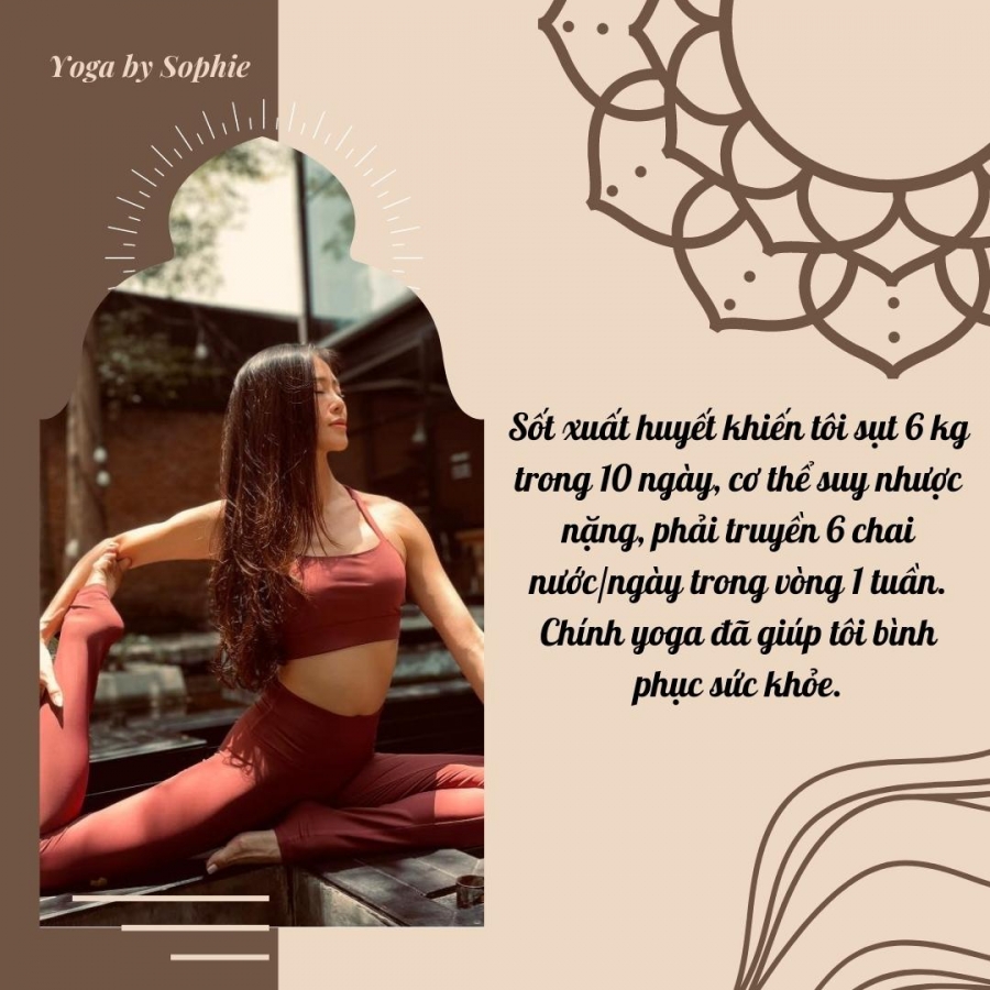 Yoga by Sophie: Cô gái Hà Nội bỏ công việc ngàn đô ở ngân hàng quốc tế đi dạy yoga online - Ảnh 1