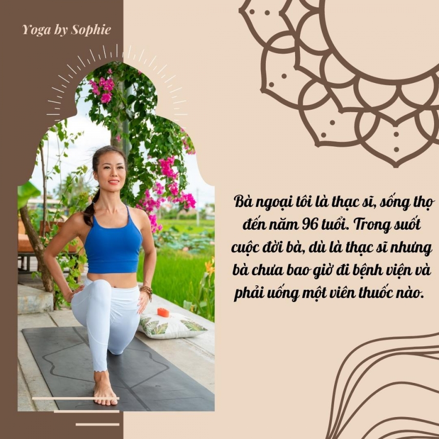 Yoga by Sophie: Cô gái Hà Nội bỏ công việc ngàn đô ở ngân hàng quốc tế đi dạy yoga online - Ảnh 2
