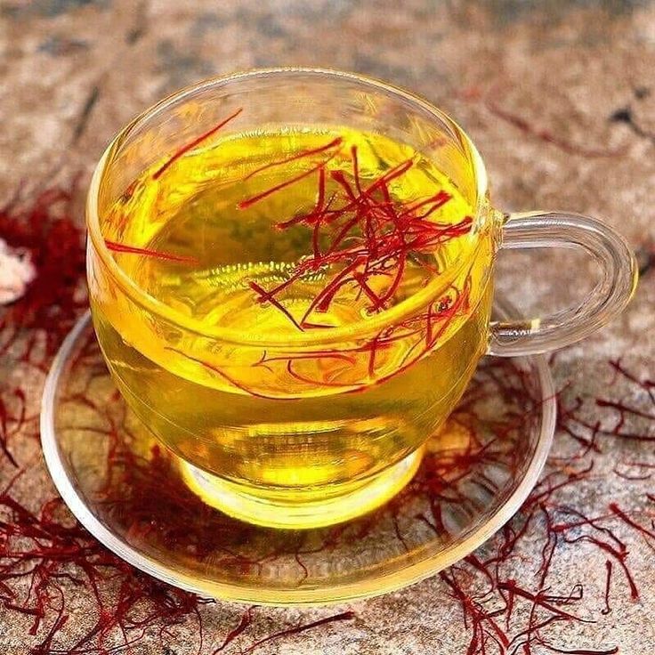 Mọi người cũng thường thêm Saffron vào trà và uống vị rất thanh và tốt cho cơ thể