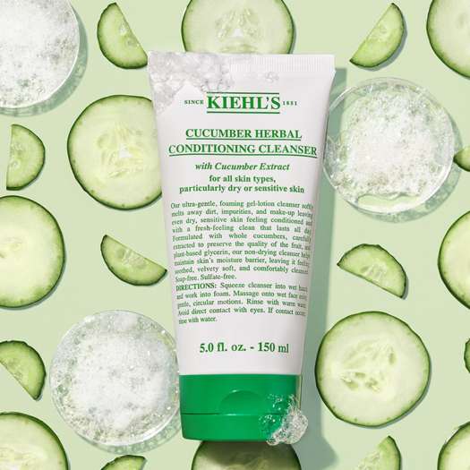 Sữa rửa mặt Kiehl’s Cucumber Herbal Conditioning Cleanser