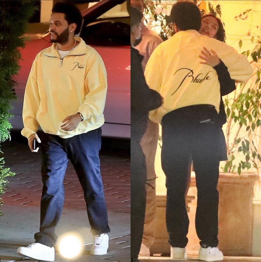 Jennie (BLACKPINK) đi ăn cùng The Weeknd - đạo diễn bộ phim vào cuối năm 2021.
