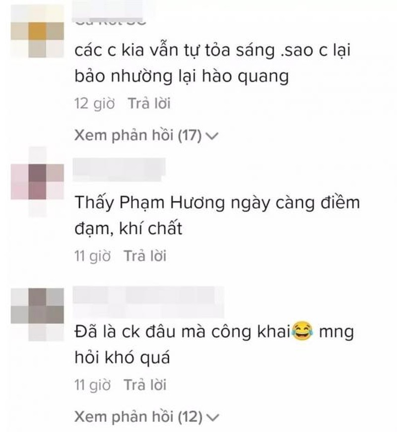 Phạm Hương gây tranh cãi với phát ngôn 'nhường hào quang cho các em'.