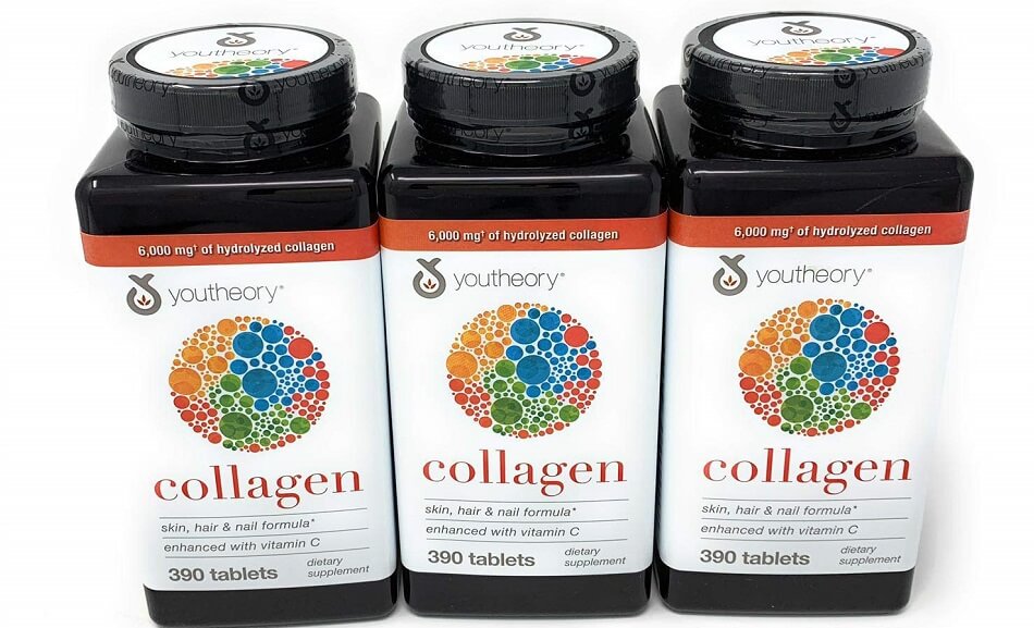 Collagen Youtheory with Biotin giúp đẩy lùi các dấu hiệu lão hóa, cải thiện tình trạng nám, sạm da, cân bằng độ ẩm cho da.